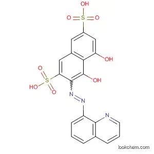 2,7-Naphthalenedisulfonic acid, 4,5-dihydroxy-3-(8-quinolinylazo)-