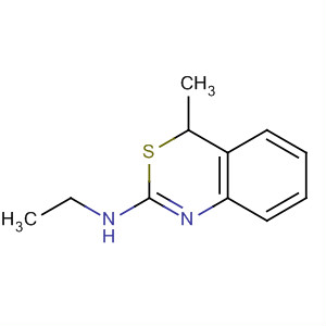 Molecular Structure of 16771-36-1 (4H-3,1-Benzothiazin-2-amine, N-ethyl-4-methyl-)