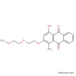 Molecular Structure of 17869-11-3 (1-amino-4-hydroxy-2-[2-(2-methoxyethoxy)ethoxy]anthraquinone)