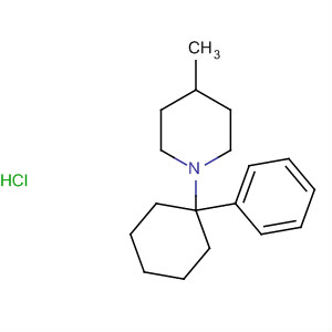 Piperidine, 4-methyl-1-(1-phenylcyclohexyl)-, hydrochloride