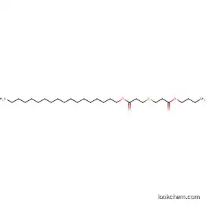 Molecular Structure of 23449-98-1 (Propanoic acid, 3-[(3-butoxy-3-oxopropyl)thio]-, octadecyl ester)