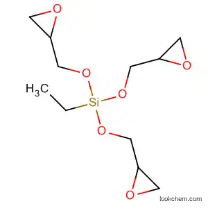 Molecular Structure of 25561-86-8 (Silane, ethyltris(oxiranylmethoxy)-)