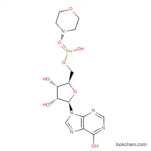 Molecular Structure of 27908-35-6 (Inosine, 5'-(hydrogen 4-morpholinylphosphonate))