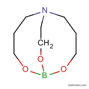 Molecular Structure of 283-64-7 (2,10,11-Trioxa-6-aza-1-borabicyclo[4.4.3]tridecane)