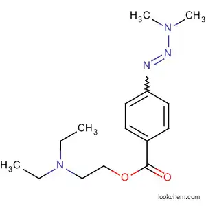 Molecular Structure of 29168-93-2 (Benzoic acid, 4-(3,3-dimethyl-1-triazenyl)-, 2-(diethylamino)ethyl ester)