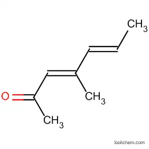 Molecular Structure of 29178-97-0 (3,5-Heptadien-2-one, 4-methyl-, (E,E)-)