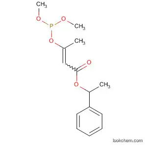 Molecular Structure of 29900-31-0 ((Z)-3-(Dimethoxyphosphinyloxy)-2-butenoic acid 1-phenylethyl ester)