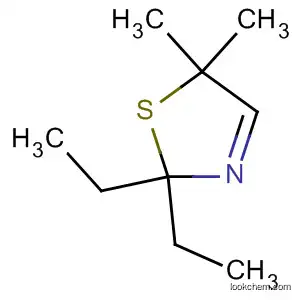 Molecular Structure of 30426-57-4 (Thiazole, 2,2-diethyl-2,5-dihydro-5,5-dimethyl-)