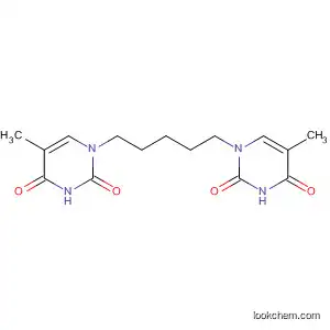 Molecular Structure of 31167-32-5 (2,4(1H,3H)-Pyrimidinedione, 1,1'-(1,5-pentanediyl)bis[5-methyl-)