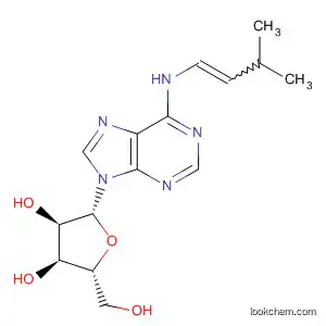Molecular Structure of 31324-34-2 (Adenosine, N-(3-methylbutenyl)-)