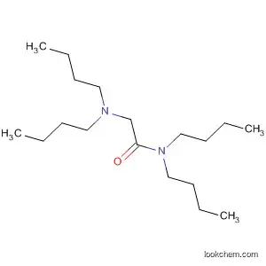 Molecular Structure of 34066-46-1 (Acetamide, N,N-dibutyl-2-(dibutylamino)-)