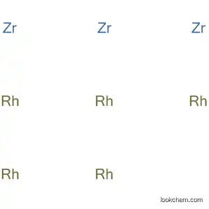 Molecular Structure of 37382-12-0 (Rhodium, compd. with zirconium (5:3))