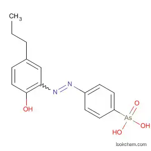 Molecular Structure of 38520-07-9 (Arsonic acid, [4-[(2-hydroxy-5-propylphenyl)azo]phenyl]-)
