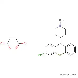 Molecular Structure of 3973-50-0 (Piperidine, 4-(3-chloro-9H-thioxanthen-9-ylidene)-1-methyl-,
(2Z)-2-butenedioate (1:1))