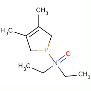 Molecular Structure of 39997-44-9 (1H-Phosphol-1-amine, N,N-diethyl-2,5-dihydro-3,4-dimethyl-, 1-oxide)