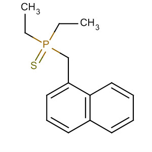 Phosphine sulfide, diethyl(1-naphthalenylmethyl)-