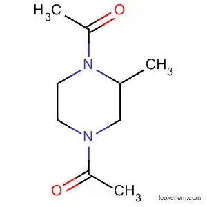 Molecular Structure of 46206-24-0 (Piperazine, 1,4-diacetyl-2-methyl-)
