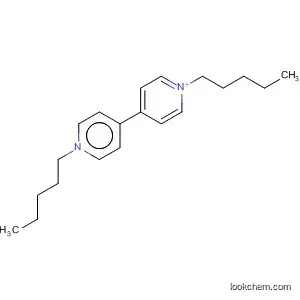 Molecular Structure of 47230-70-6 (4,4'-Bipyridinium, 1,1'-dipentyl-)