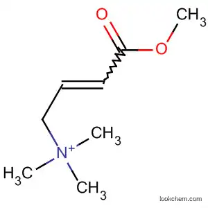 Molecular Structure of 51314-34-2 (2-Buten-1-aminium, 4-methoxy-N,N,N-trimethyl-4-oxo-)