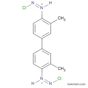 Molecular Structure of 51750-64-2 (Diazene, 1,1'-(3,3'-dimethyl[1,1'-biphenyl]-4,4'-diyl)bis[2-chloro-)