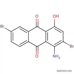 Molecular Structure of 5182-26-3 (9,10-Anthracenedione, 1-amino-2,6-dibromo-4-hydroxy-)