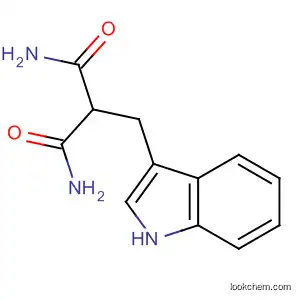 Molecular Structure of 53215-63-7 (Propanediamide, 2-(1H-indol-3-ylmethyl)-)