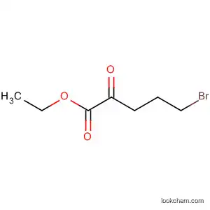 Molecular Structure of 57224-29-0 (Pentanoic acid, 5-bromo-2-oxo-, ethyl ester)