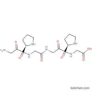 Molecular Structure of 5891-39-4 (Glycine, N-[1-[N-[N-(1-glycyl-L-prolyl)glycyl]glycyl]-L-prolyl]-)
