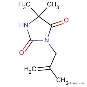 Molecular Structure of 59004-93-2 (2,4-Imidazolidinedione, 5,5-dimethyl-3-(2-methyl-2-propenyl)-)