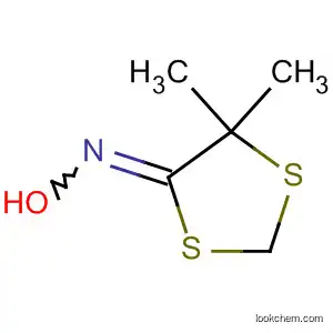 1,3-Dithiolan-4-one, 5,5-dimethyl-, oxime