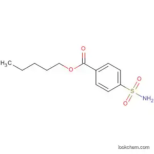 Molecular Structure of 59777-60-5 (Benzoic acid, 4-(aminosulfonyl)-, pentyl ester)
