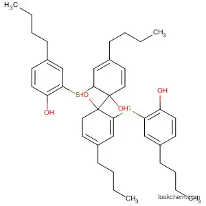 Molecular Structure of 60774-05-2 (Phenol, 2,2'-dithiobis[4-butyl-)