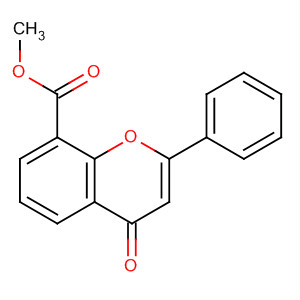 4H-1-Benzopyran-8-carboxylic acid, 4-oxo-2-phenyl-, methyl ester