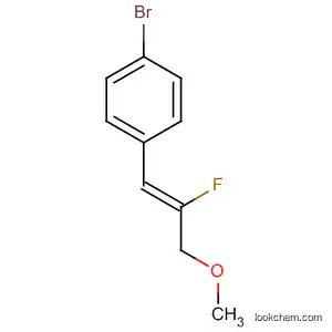 Molecular Structure of 67471-58-3 (Benzene, 1-bromo-4-(2-fluoro-3-methoxy-1-propenyl)-, (Z)-)