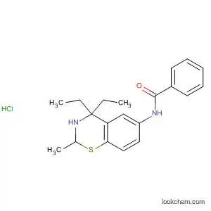 Benzamide,
N-(4,4-diethyl-3,4-dihydro-2-methyl-2H-1,3-benzothiazin-6-yl)-,
monohydrochloride