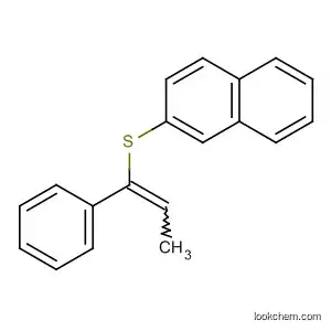 Molecular Structure of 68243-22-1 (Naphthalene, 2-[(1-phenyl-1-propenyl)thio]-)