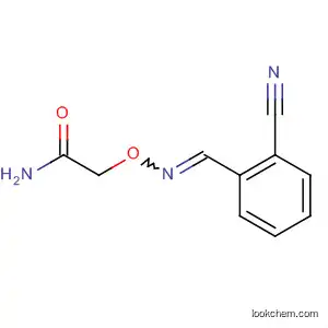 Molecular Structure of 68272-09-3 (Acetamide, 2-[[(cyanophenylmethylene)amino]oxy]-)
