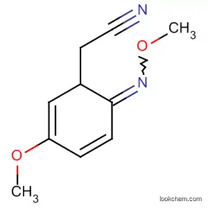 Molecular Structure of 68272-26-4 (Benzeneacetonitrile, 4-methoxy-a-(methoxyimino)-)