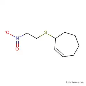 Molecular Structure of 68280-91-1 (Cycloheptene, 3-[(2-nitroethyl)thio]-)