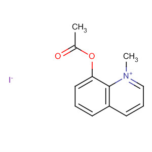 Quinolinium, 8-(acetyloxy)-1-methyl-, iodide