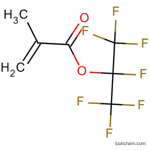 Molecular Structure of 7459-59-8 (2-Propenoic acid, 2-methyl-, 1,2,2,2-tetrafluoro-1-(trifluoromethyl)ethyl
ester)