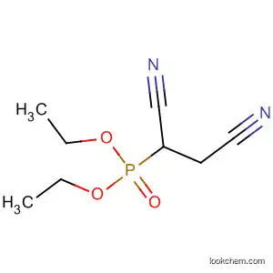 Molecular Structure of 7749-93-1 (Phosphonic acid, (1,2-dicyanoethyl)-, diethyl ester)