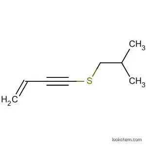 Molecular Structure of 821-31-8 (1-Buten-3-yne, 4-[(2-methylpropyl)thio]-)