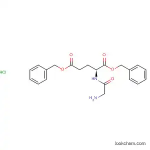 Molecular Structure of 69541-96-4 (L-Glutamic acid, N-glycyl-, bis(phenylmethyl) ester, monohydrochloride)