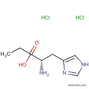 Molecular Structure of 69614-07-9 (L-Histidine, 1-ethyl-, dihydrochloride)