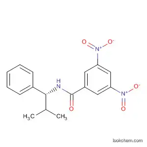 Molecular Structure of 69632-36-6 (Benzamide, N-(2-methyl-1-phenylpropyl)-3,5-dinitro-, (R)-)