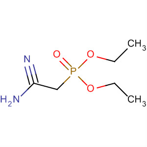 Molecular Structure of 69907-48-8 (Phosphonic acid, (aminocyanomethyl)-, diethyl ester)