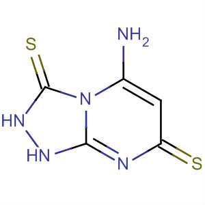 Molecular Structure of 69952-31-4 (1,2,4-Triazolo[4,3-a]pyrimidine-3,7-dithione, 5-amino-1,2-dihydro-)