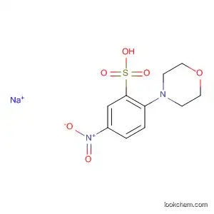 Molecular Structure of 70399-48-3 (2-Morpholino-5-nitrobenzenesulfonic acid sodium salt)