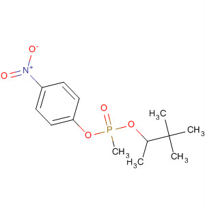 Phosphonic acid, methyl-, 4-nitrophenyl 1,2,2-trimethylpropyl ester